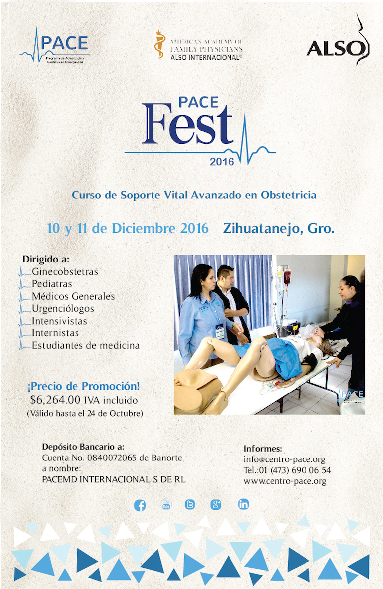 Cartel ALSO PACEFEST Promoción