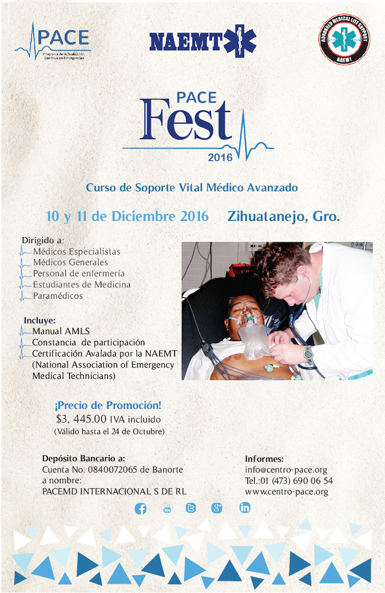 Cartel AMLS PACEFEST 2016